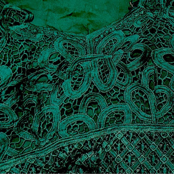 Dokuritu Free Spirit Crochet Lace Maxi Dress, L - BNWOT | NBW - Picture 7 of 8